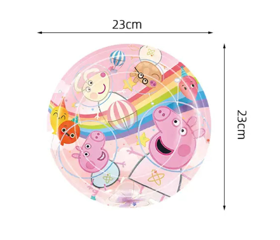 Pepa pig party decorations set-table decor