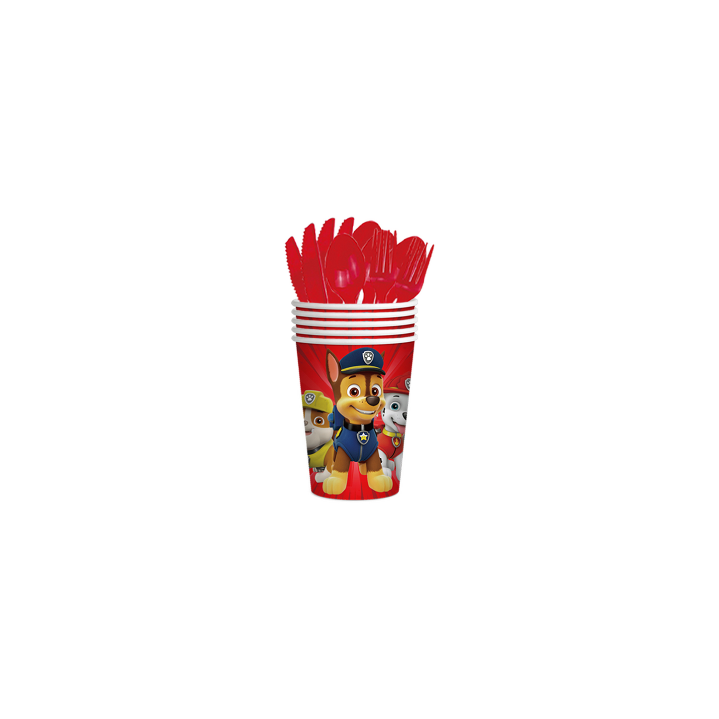 Paw Patrol Red-Blue party decorations set-table decor