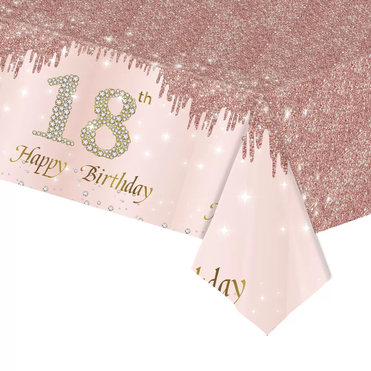 18th birthday party decorations set-table decor