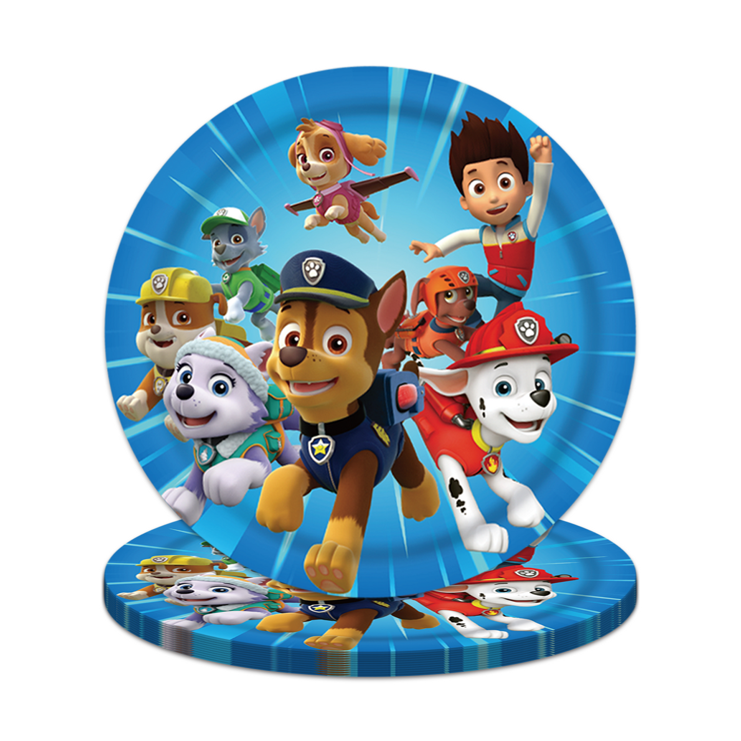 Paw Patrol Red-Blue party decorations set-table decor