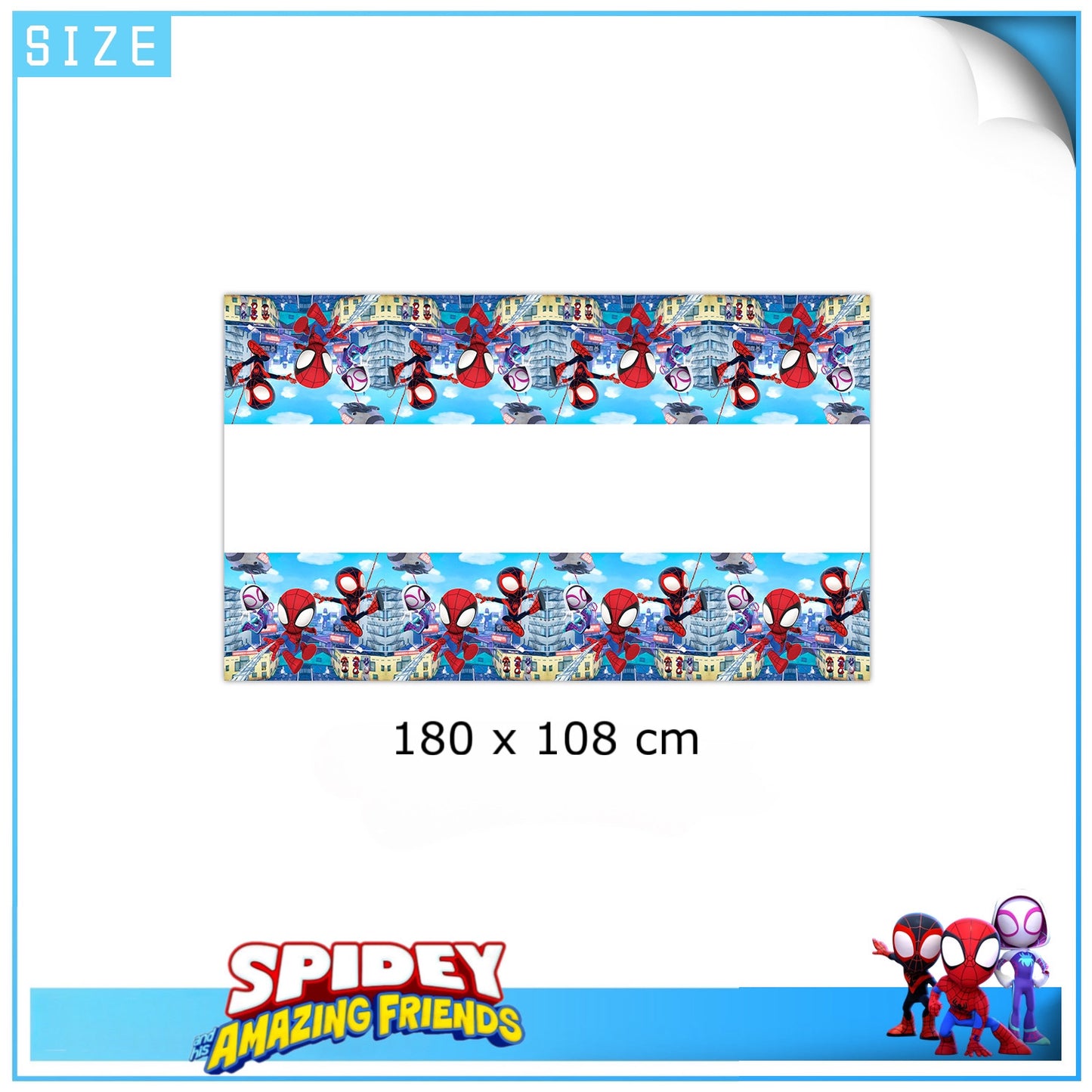 Spidey party decorations set-table decor