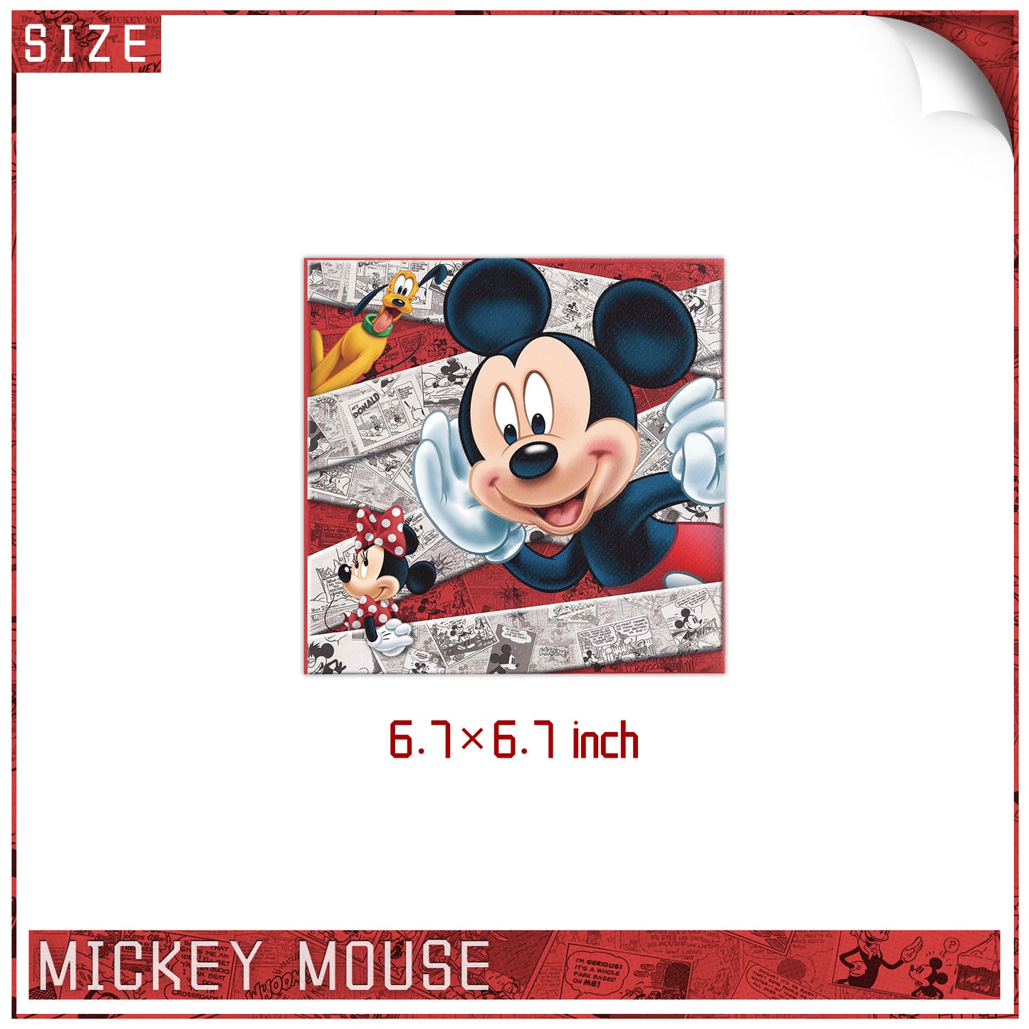 Mickey Mouse party decorations set-table decor