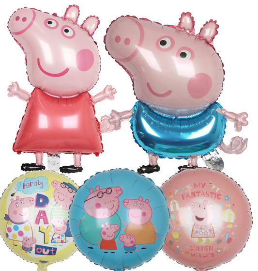 Pepa Pig Foil balloons set