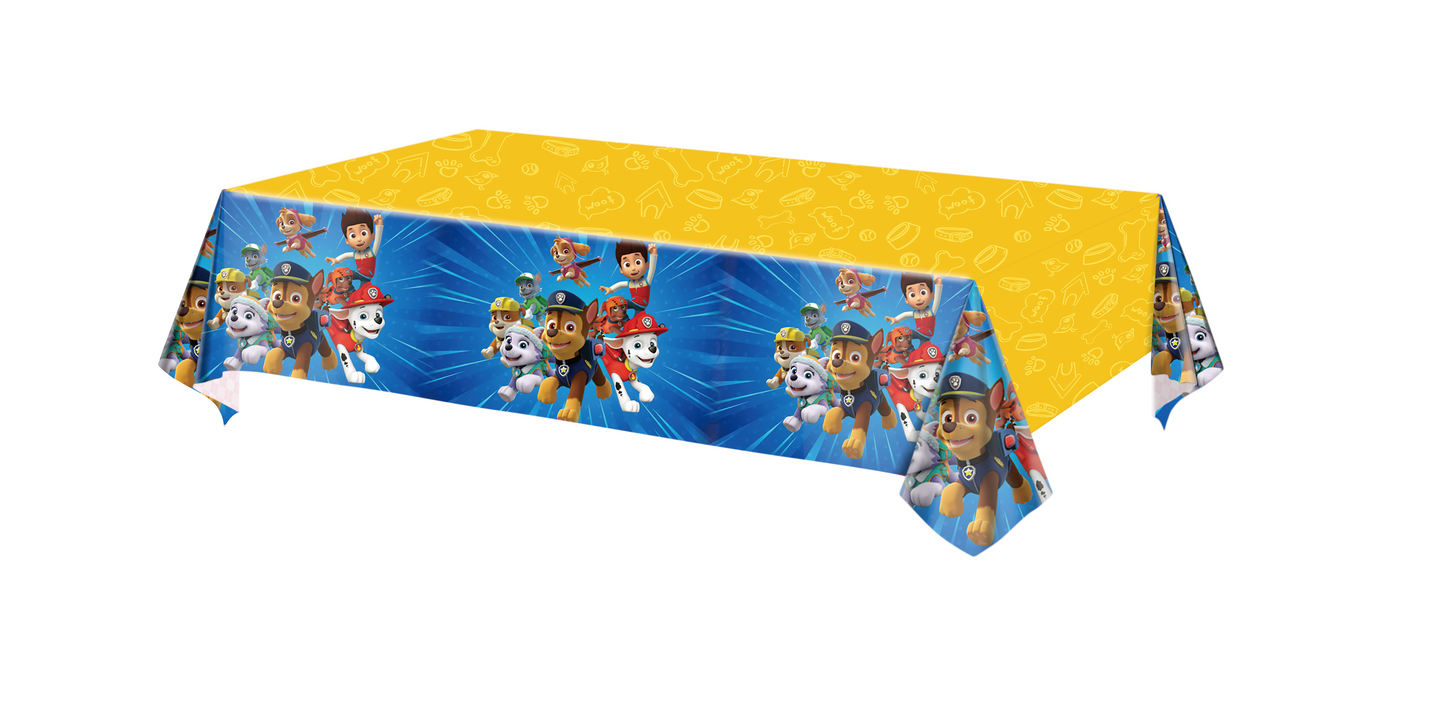 Paw Patrol Red-Blue party decorations set-table decor