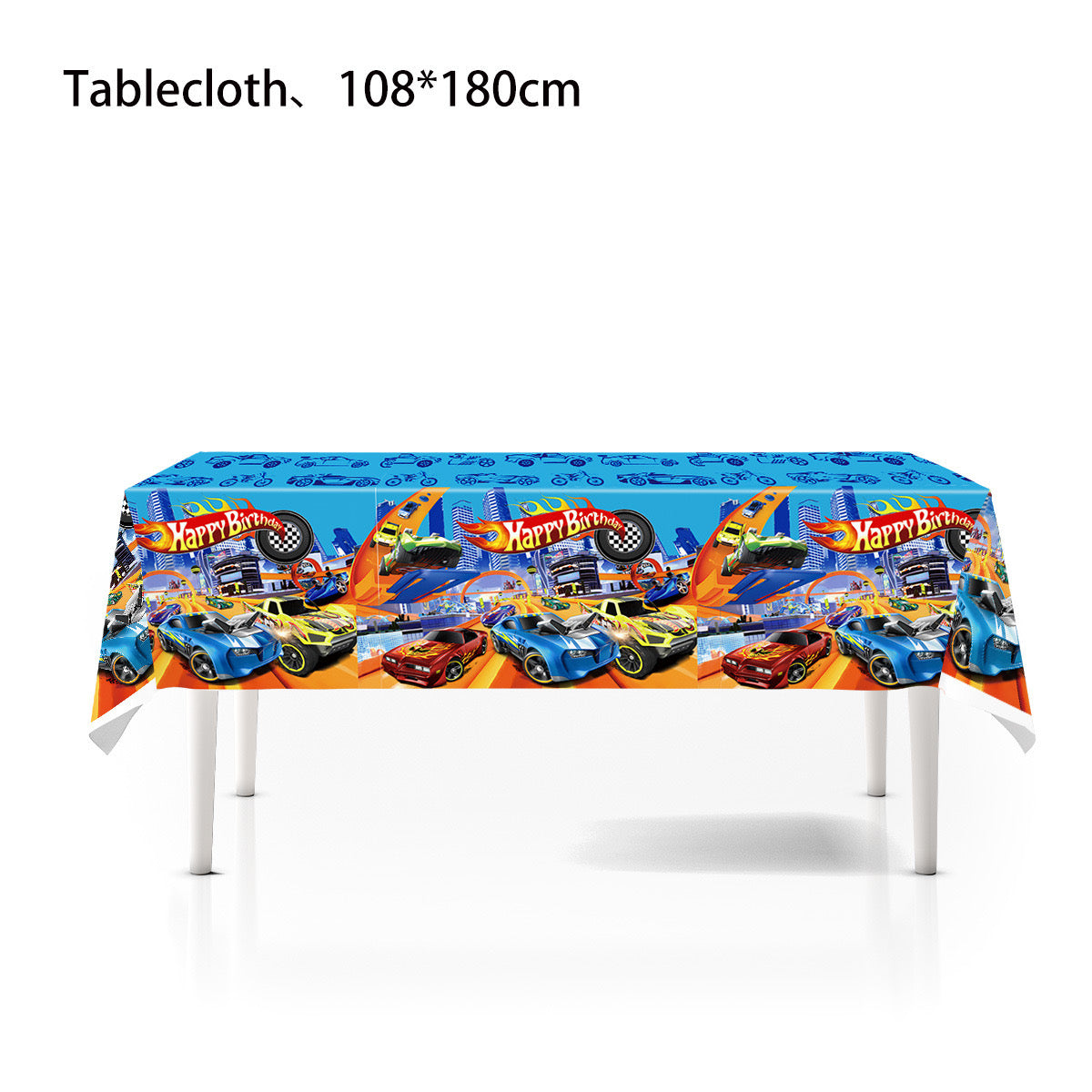 Hot Wheels party decorations set-table decor