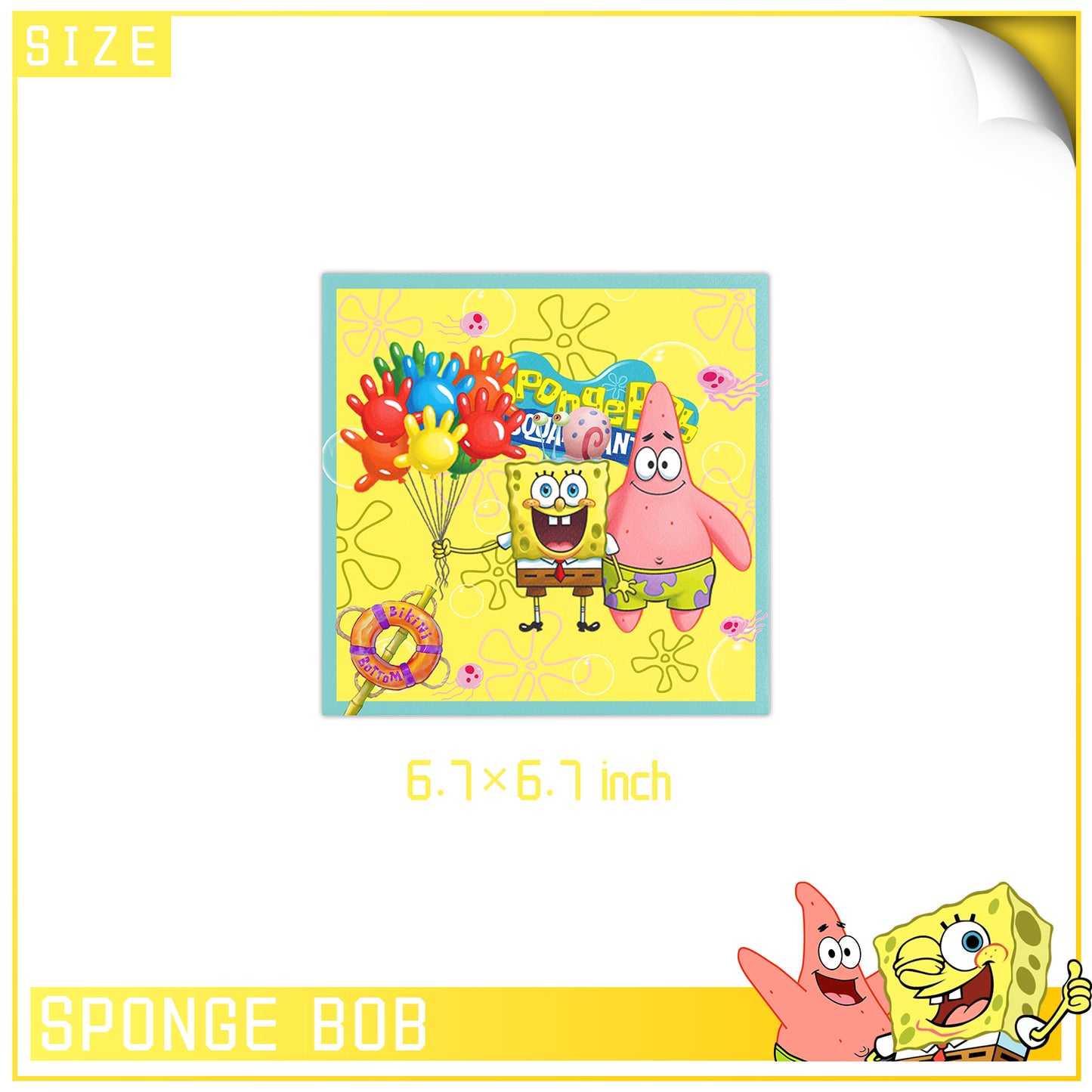 SpongeBob party decorations set-table decor