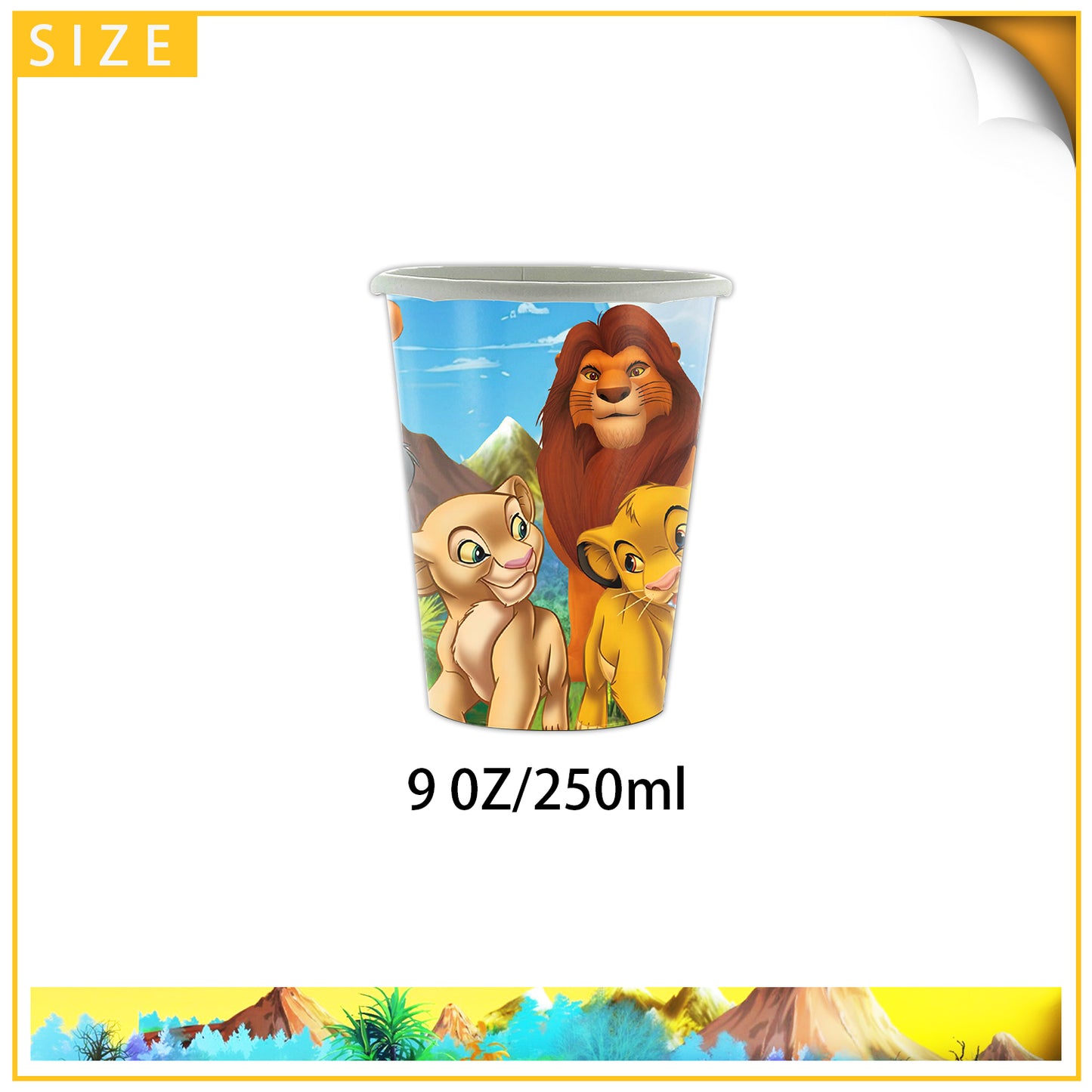 Lion king party decorations set-table decor