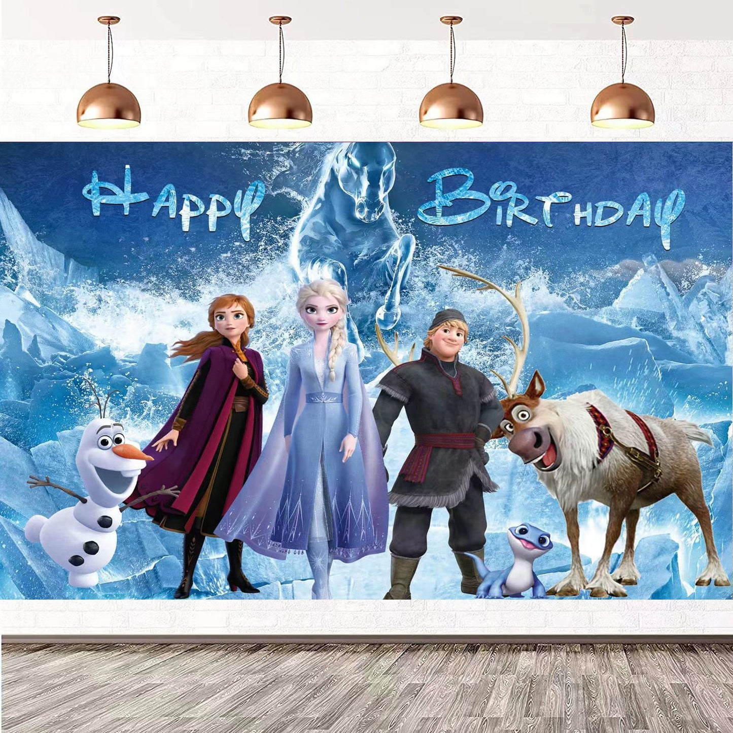 Frozen party decorations set-table decor