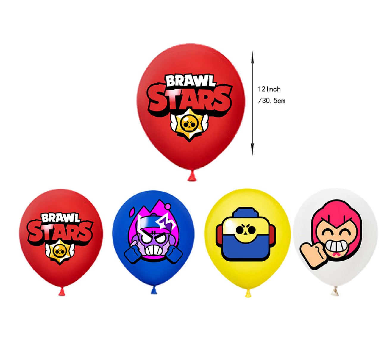 Brawl Stars Birthday party decorations set