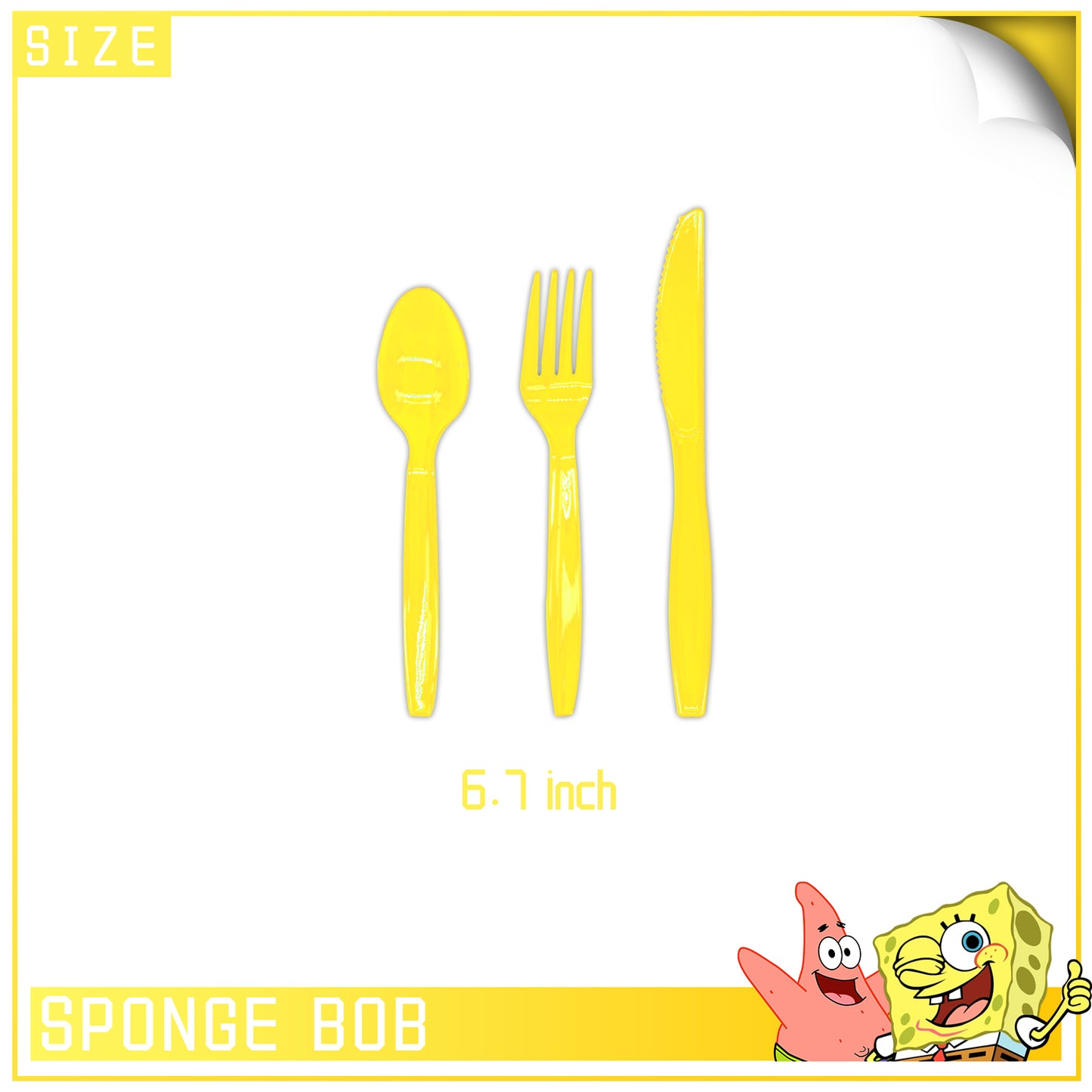 SpongeBob party decorations set-table decor