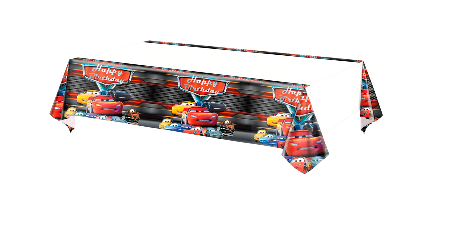 Cars McQueen party decorations set-table decor