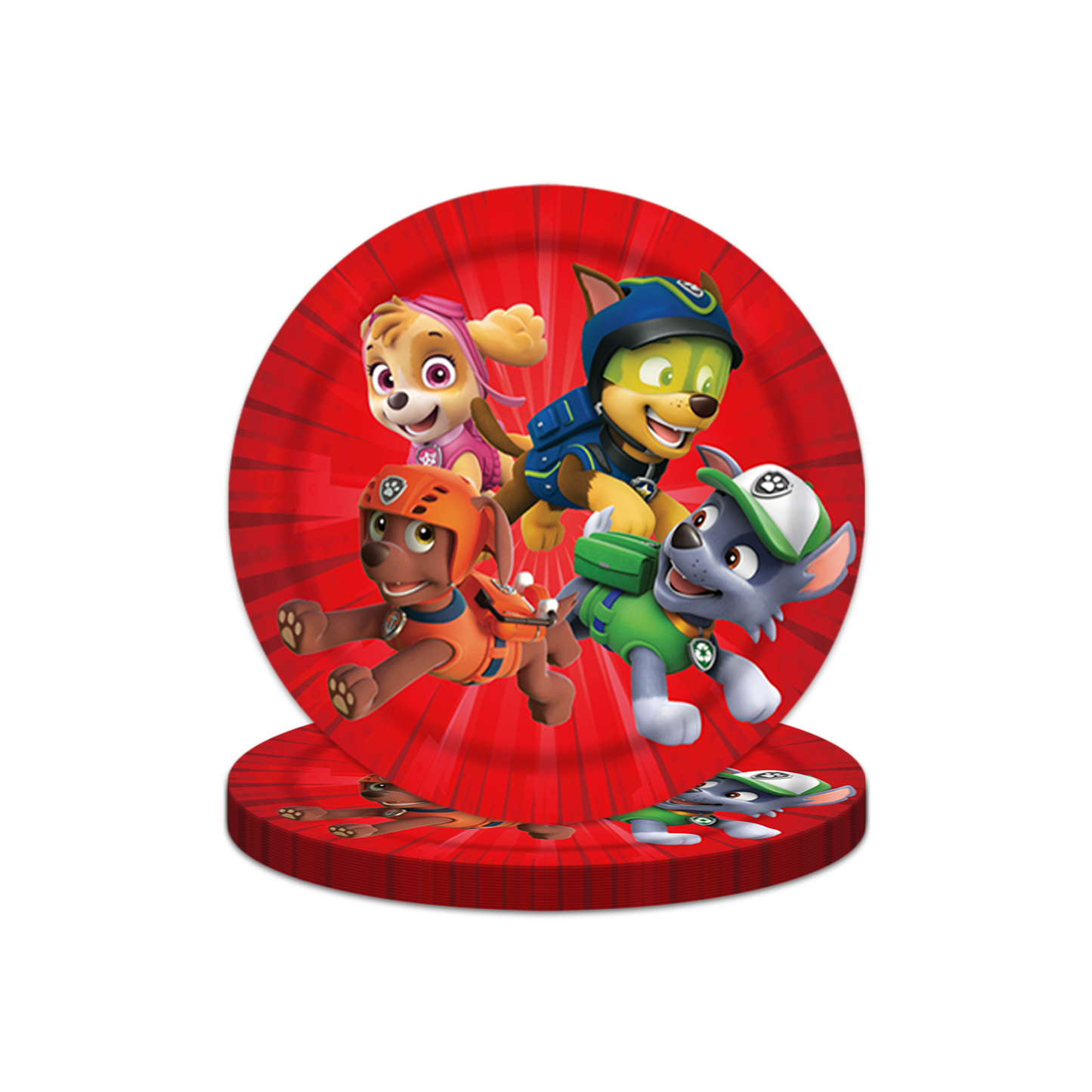 Paw Patrol Red-Blue party decorations set-table decor