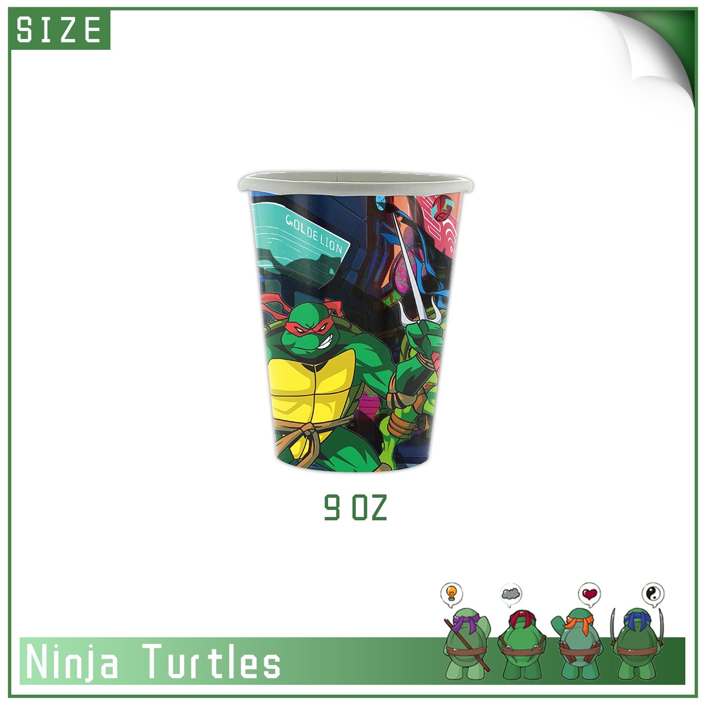 Ninja Turtles party decorations set-table decor