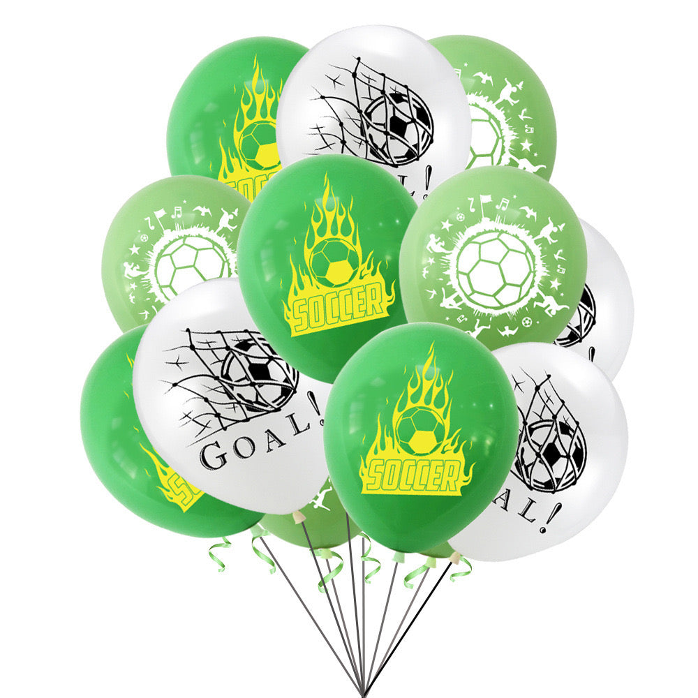 Football green Birthday party decorations set