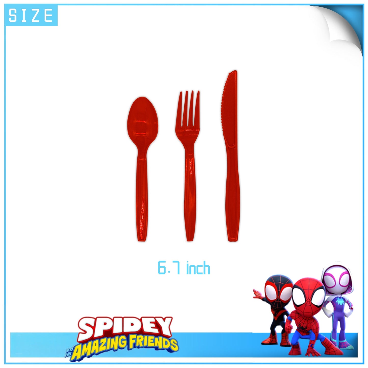 Spidey party decorations set-table decor