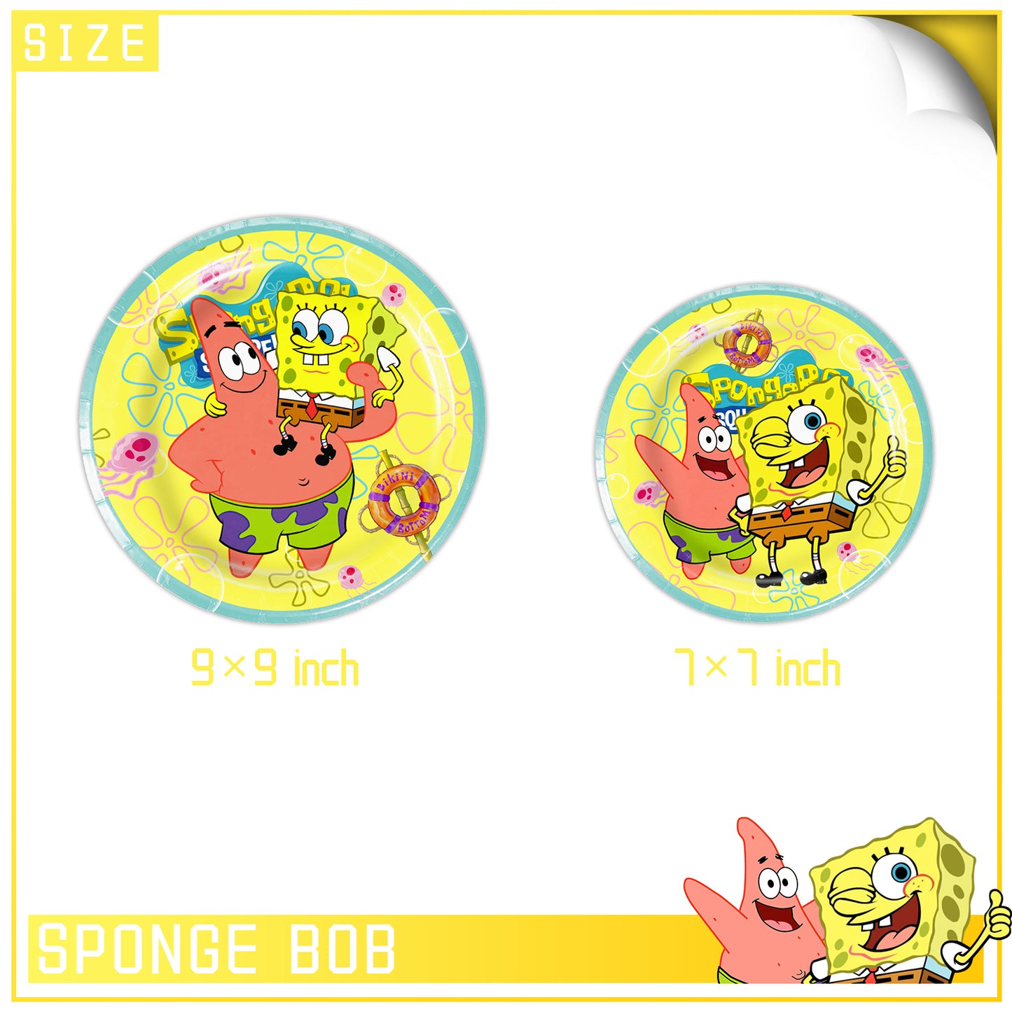 SpongeBob party decorations set-table decor