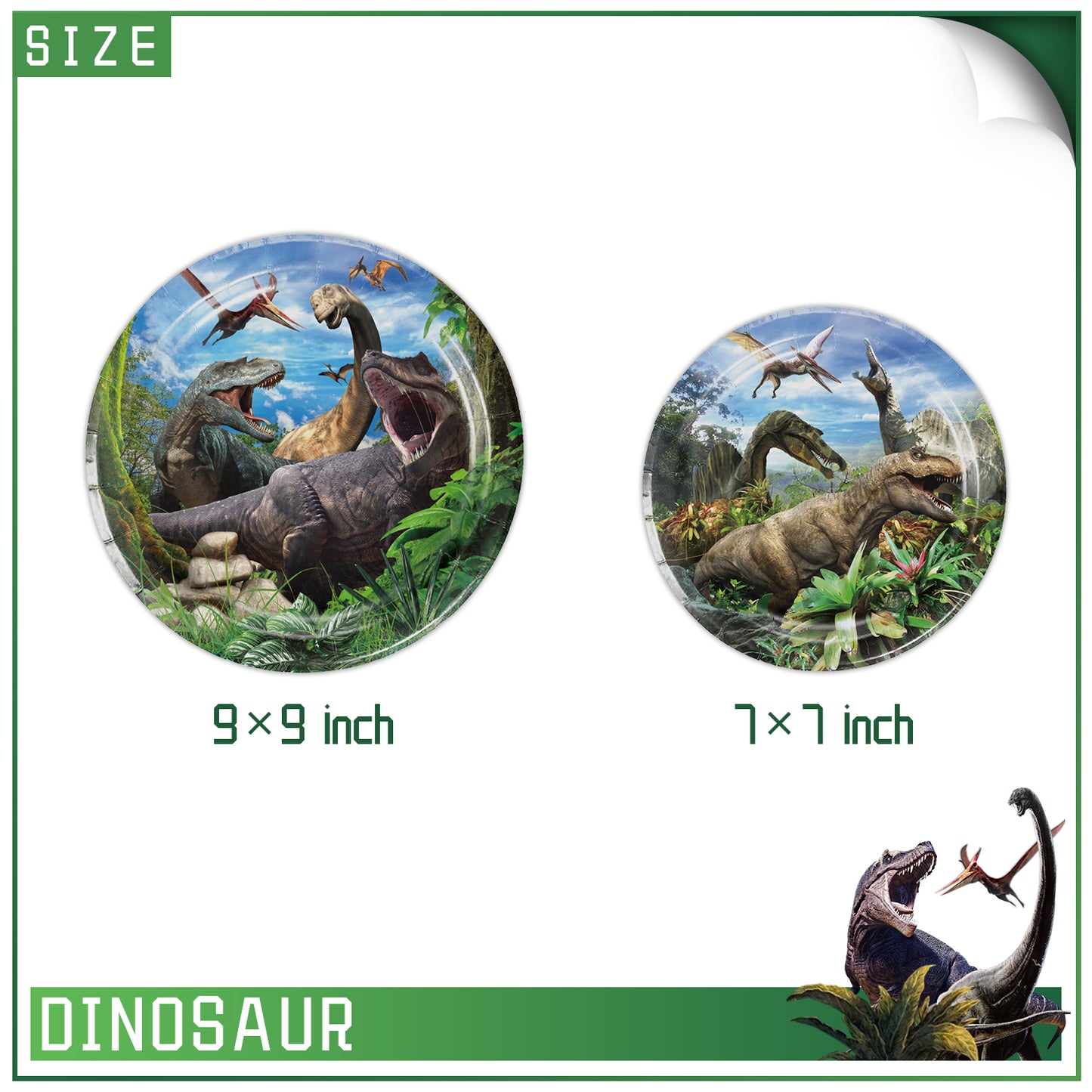 Dinosaurs party decorations set-table decor