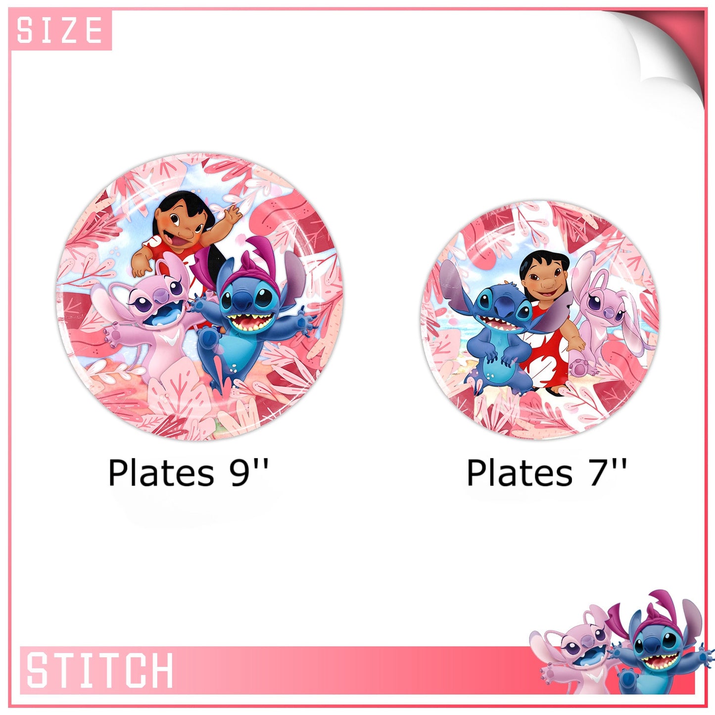 Stitch party decorations set-table decor