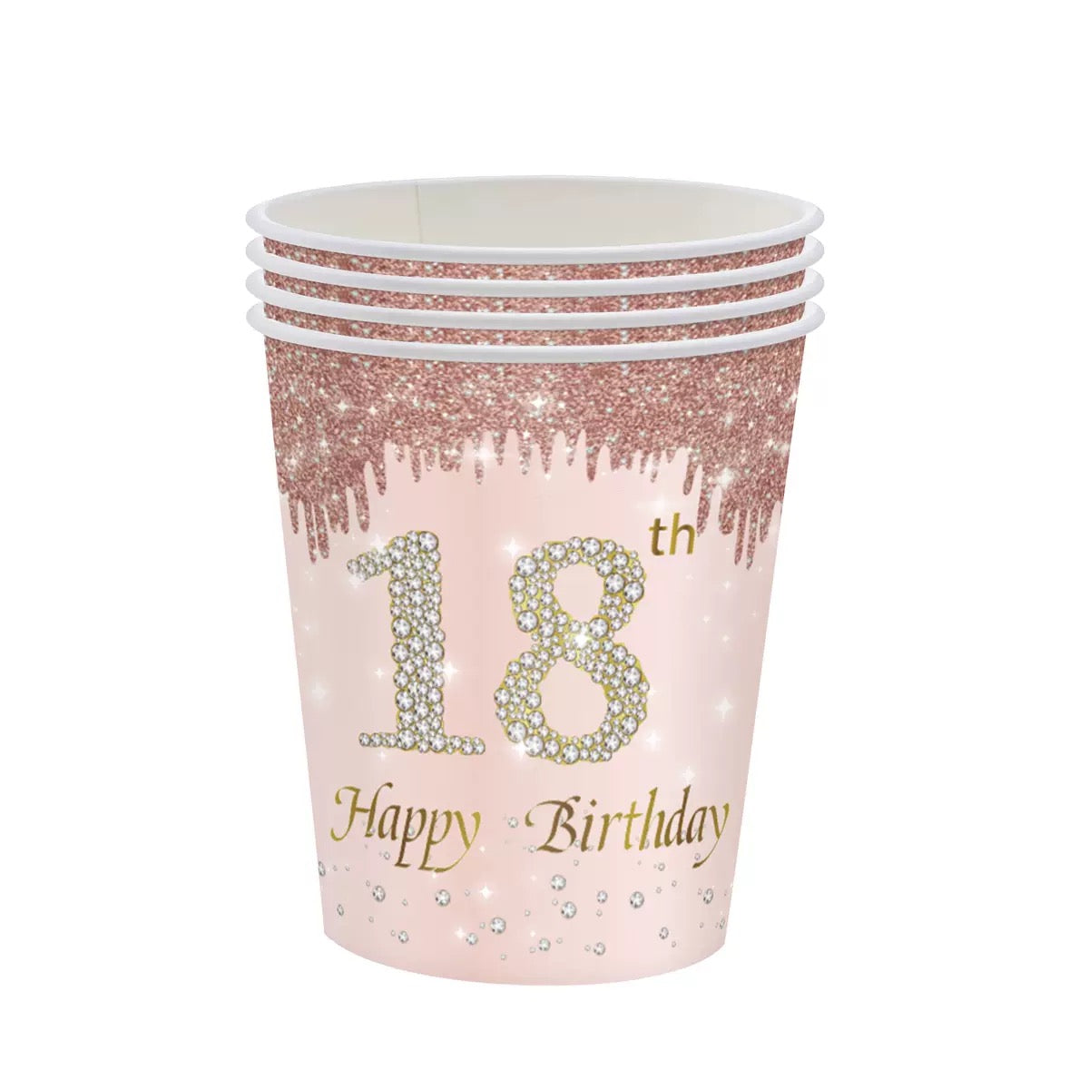 18th birthday party decorations set-table decor