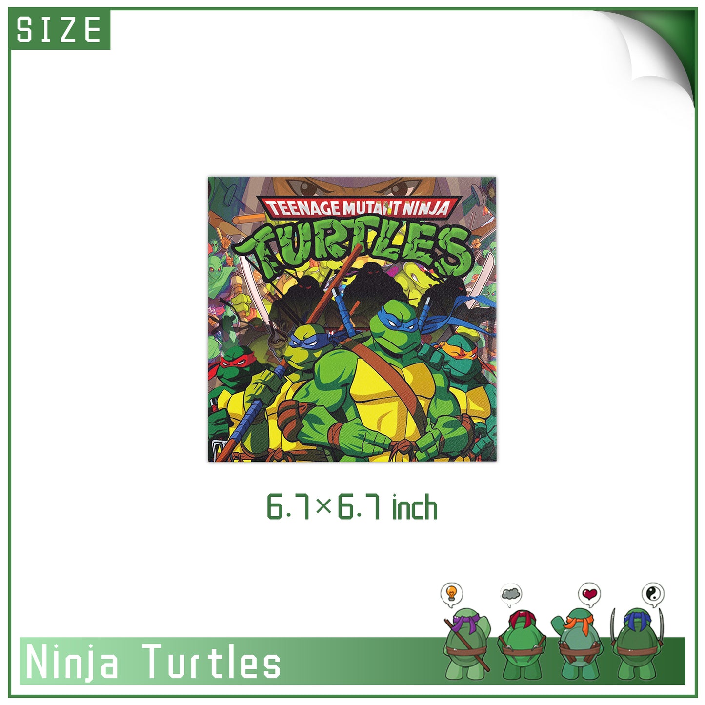 Ninja Turtles party decorations set-table decor