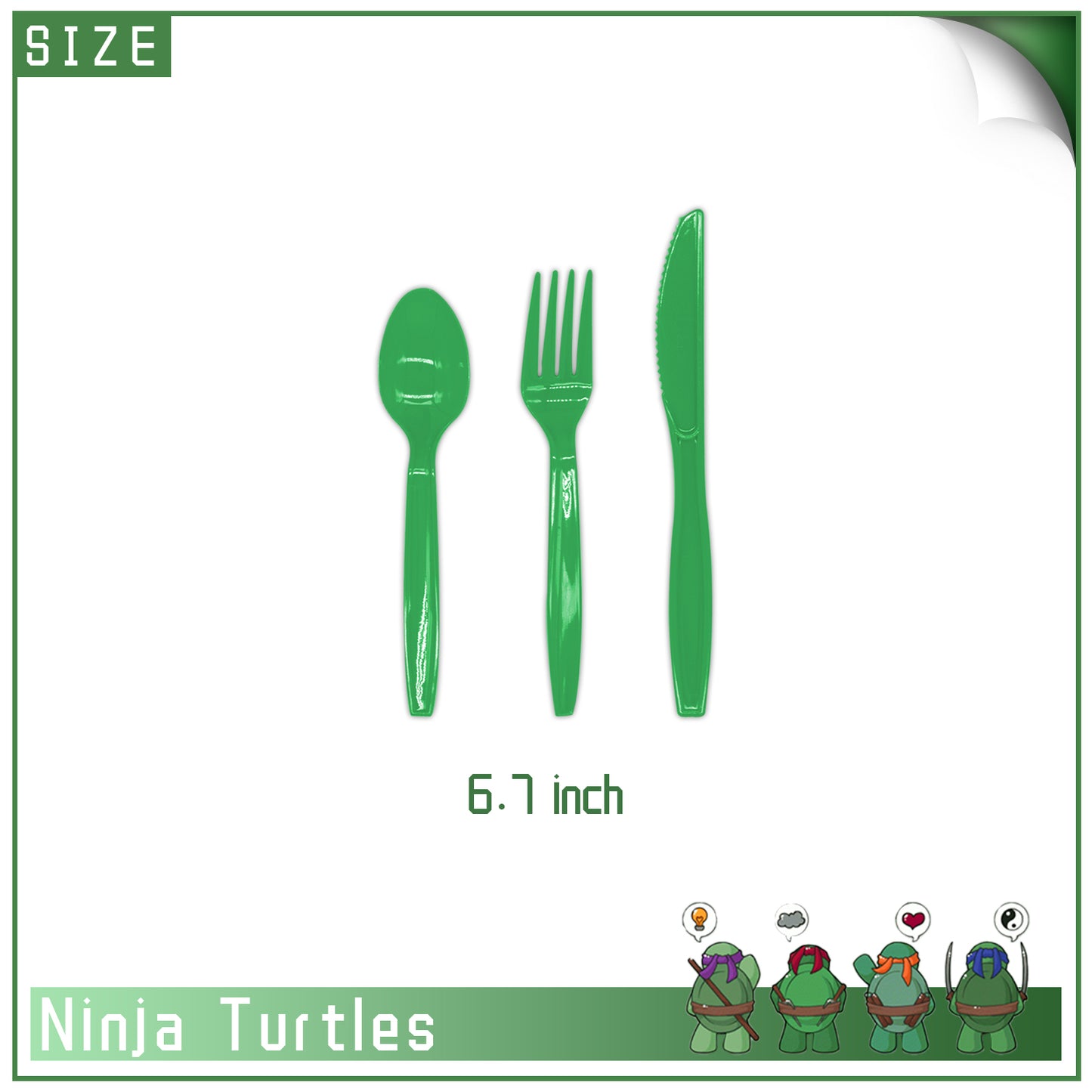 Ninja Turtles party decorations set-table decor