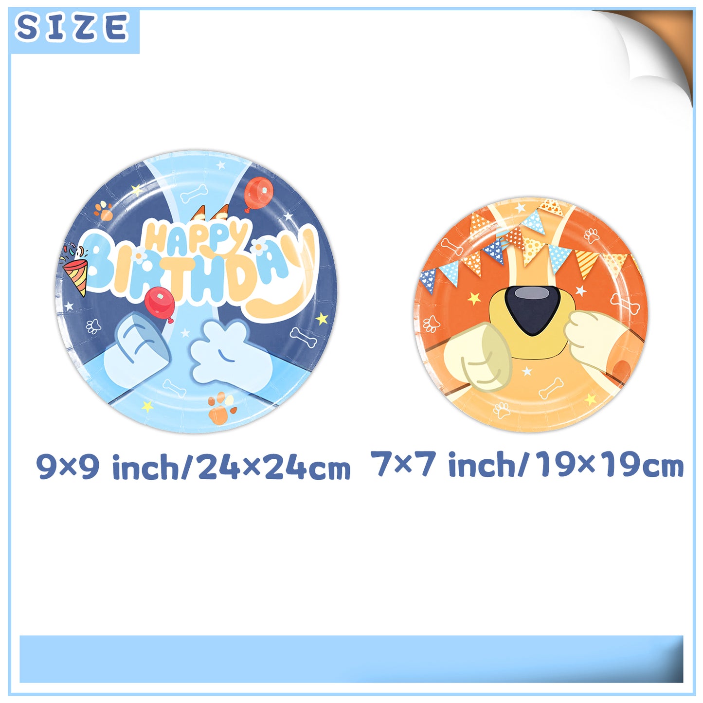 Bluey party decorations set-table decor