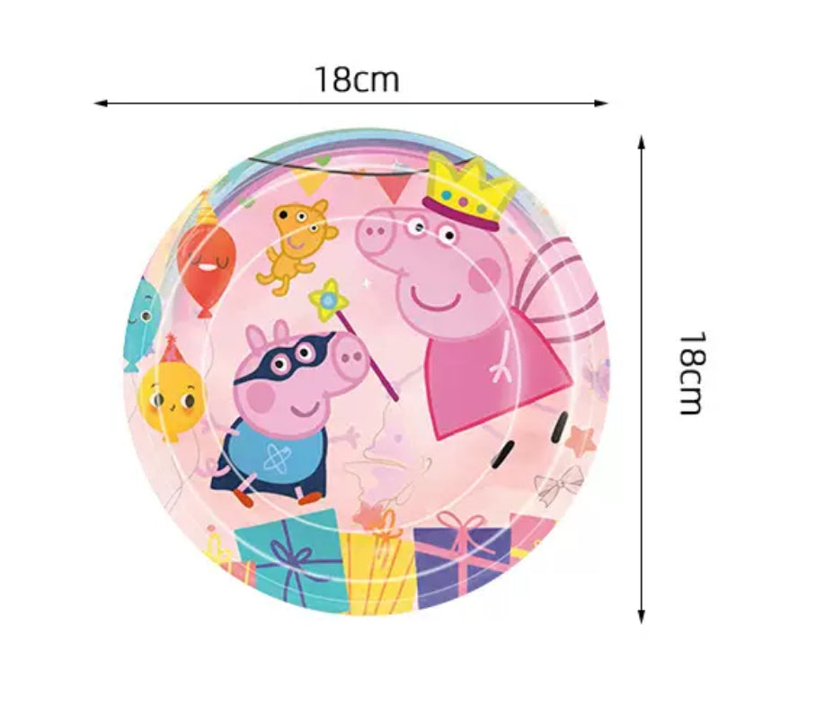 Pepa pig party decorations set-table decor