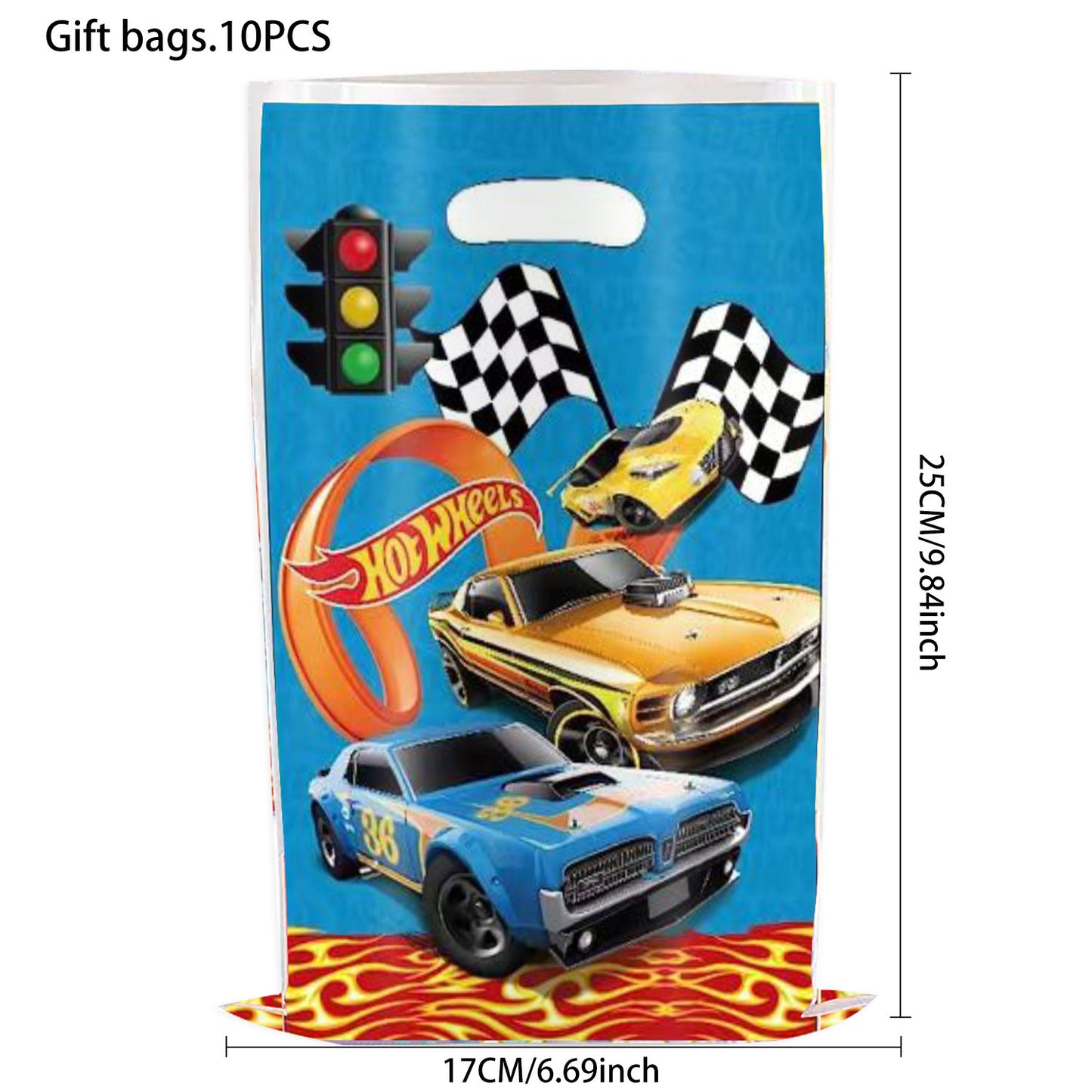 Hot Wheels party decorations set-table decor