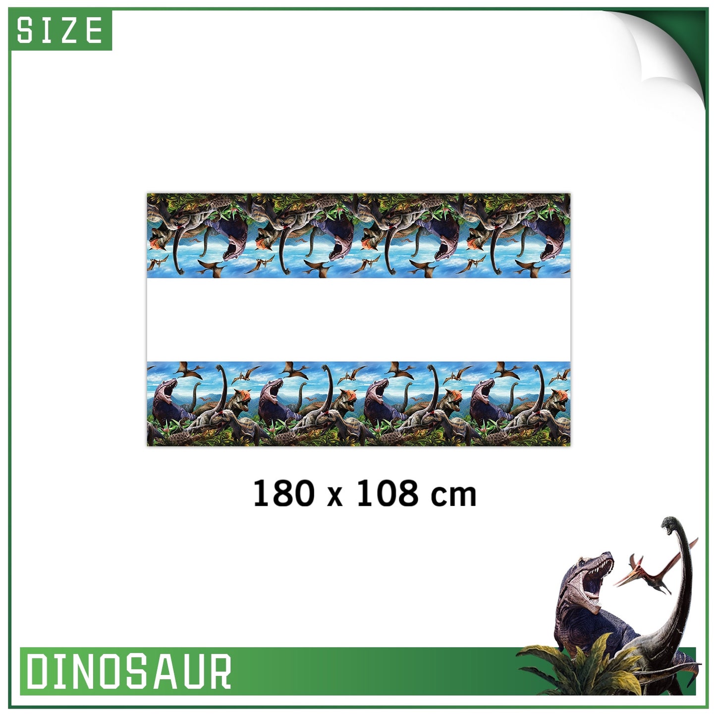 Dinosaurs party decorations set-table decor