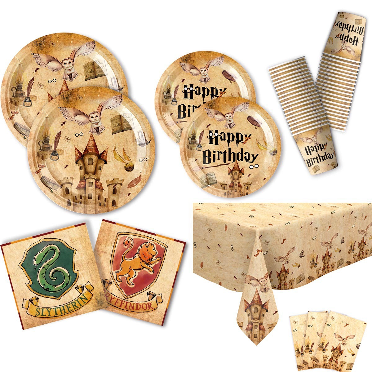 Harry Potter decorations set-table decor