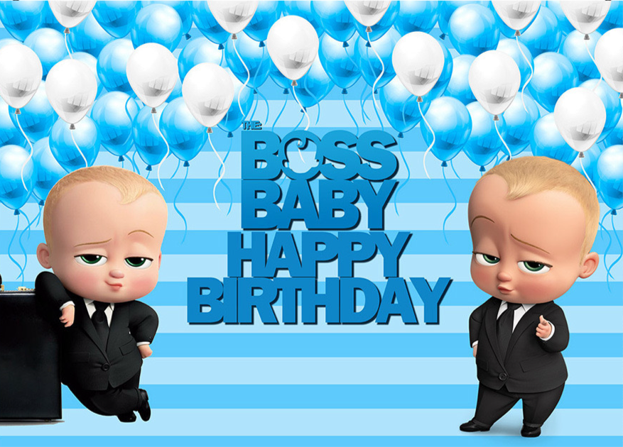 Baby Boss backdrop