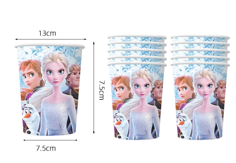 Frozen party decorations set-table decor