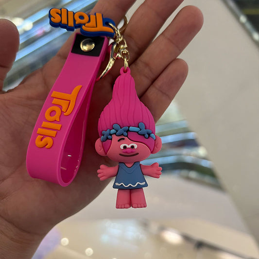 Trolls girl Keychain