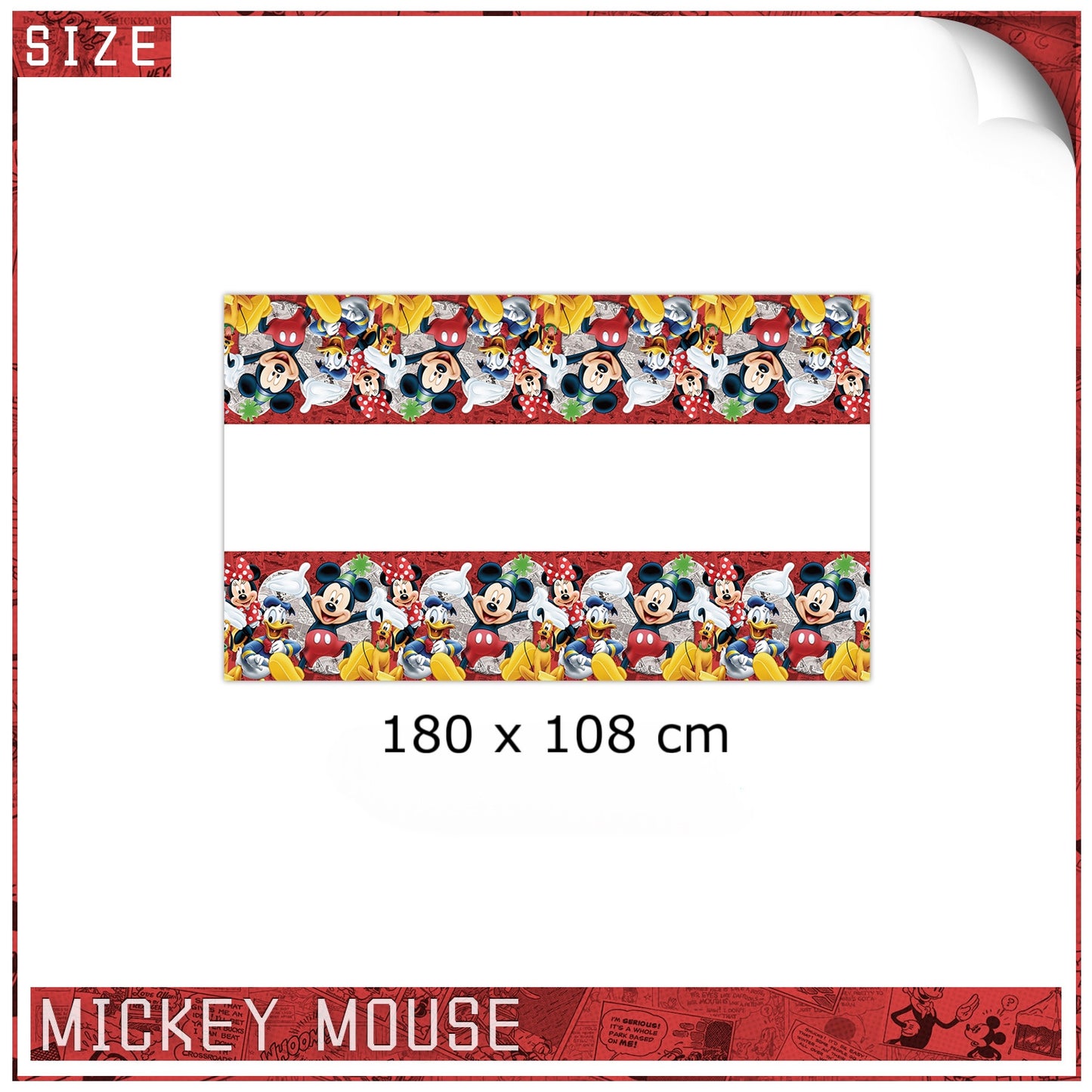 Mickey Mouse party decorations set-table decor