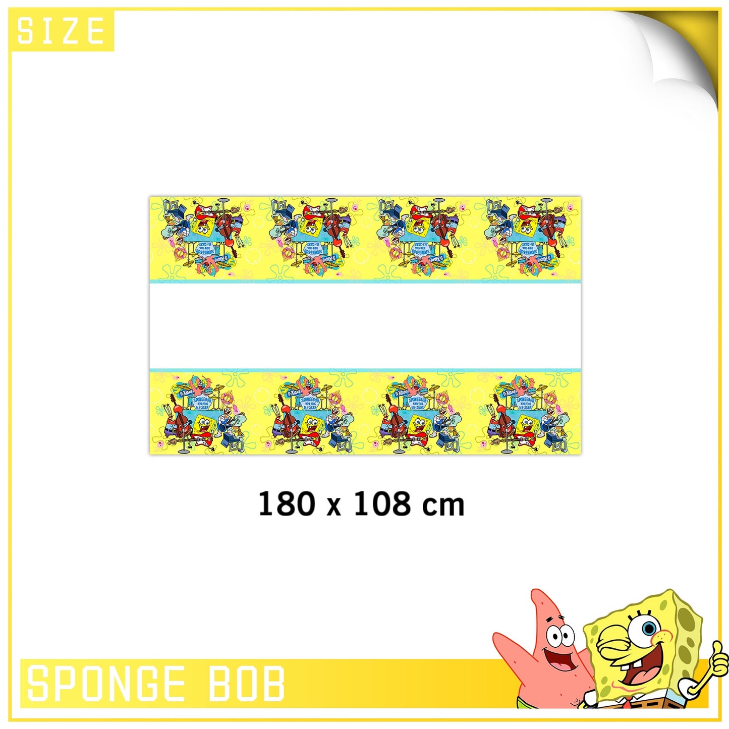 SpongeBob party decorations set-table decor