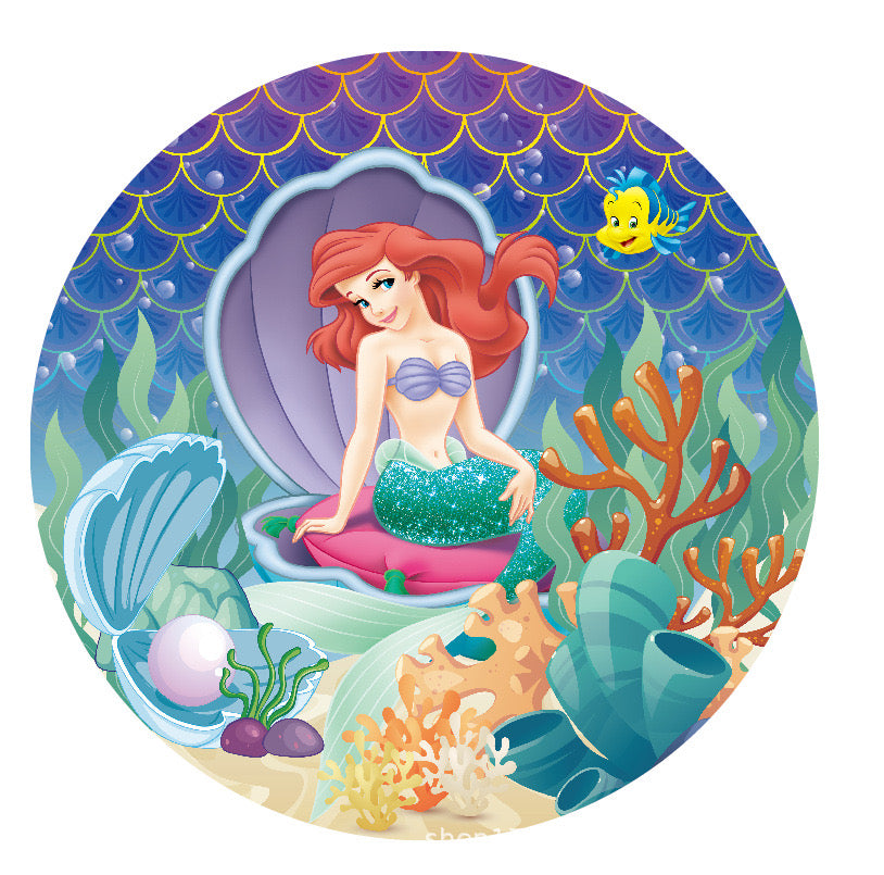 Ariel party decorations set-table decor