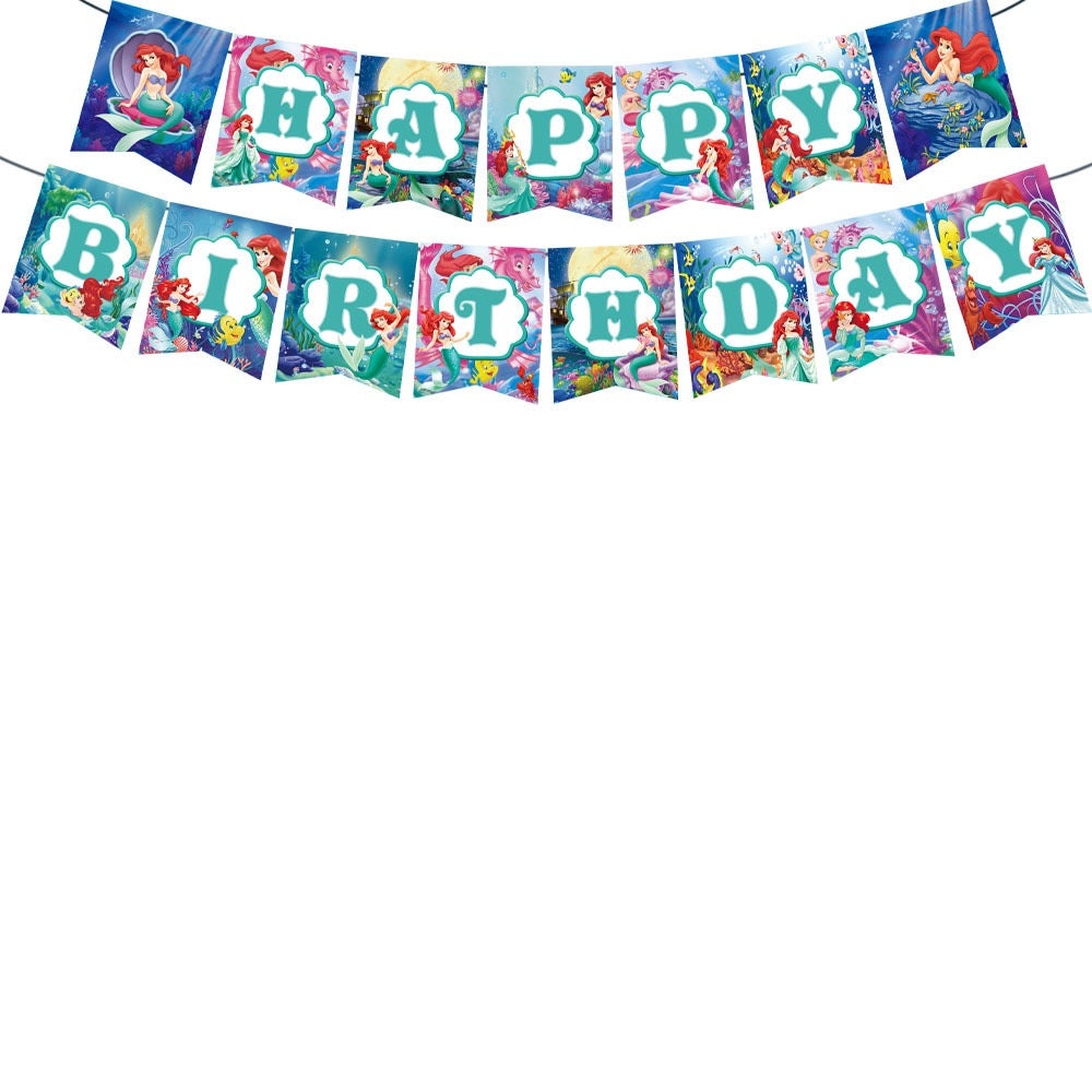 Ariel party decorations set-table decor