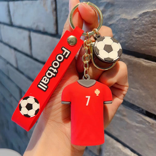 Football number 7 Keychain