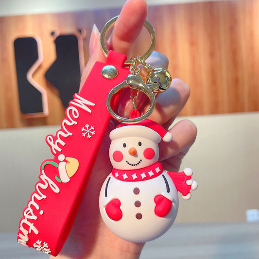 Snowman Keychain