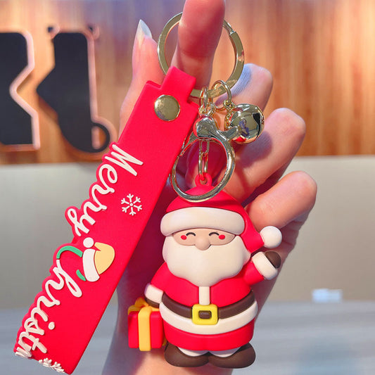 Santa Keychain