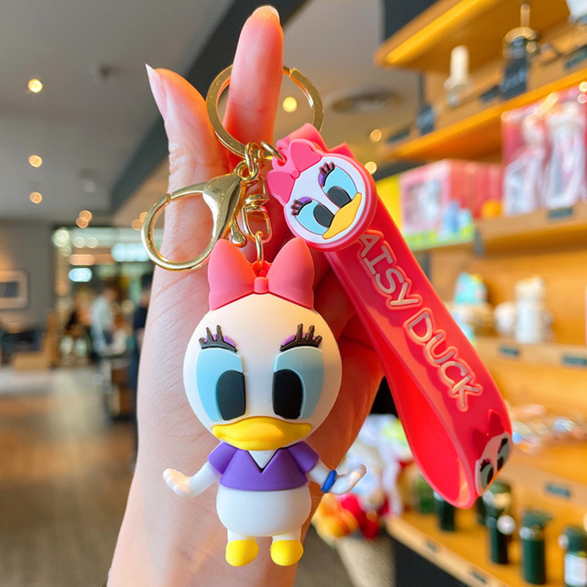 Daisy deals duck keychain