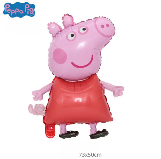 Pepa Pig set of 4 foil balloons