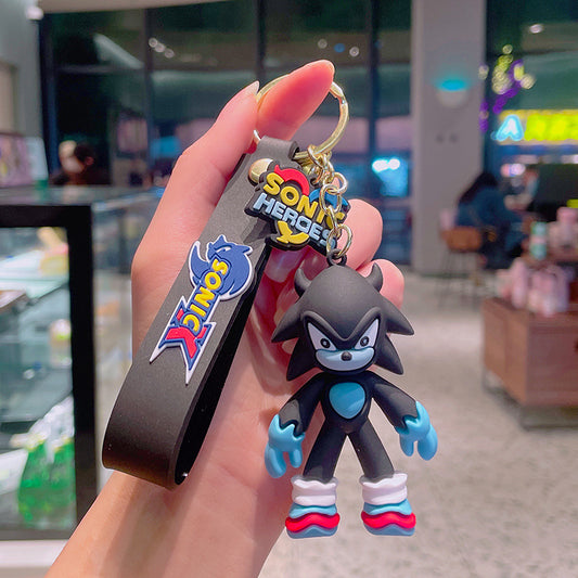 Sonic black Keychain