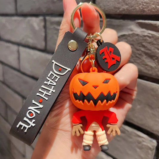 Death Note Pumpkin Keychain