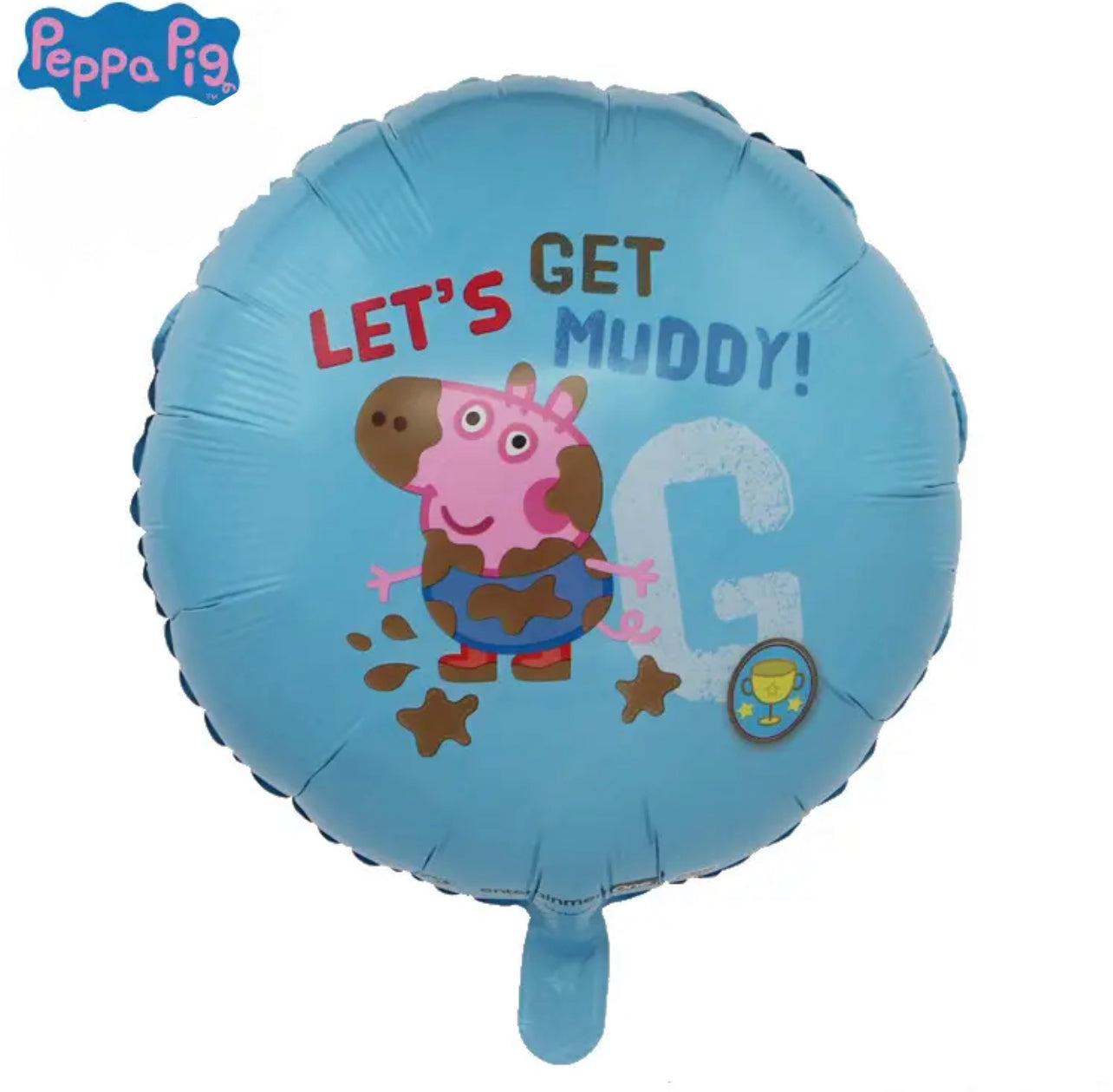 Pepa Pig set of 4 foil balloons